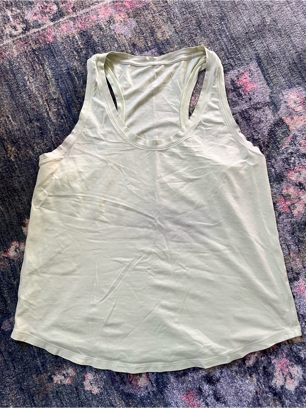 lululemon athletica Pale Mint Racerback Tank - Women's Medium Luxury Activewear